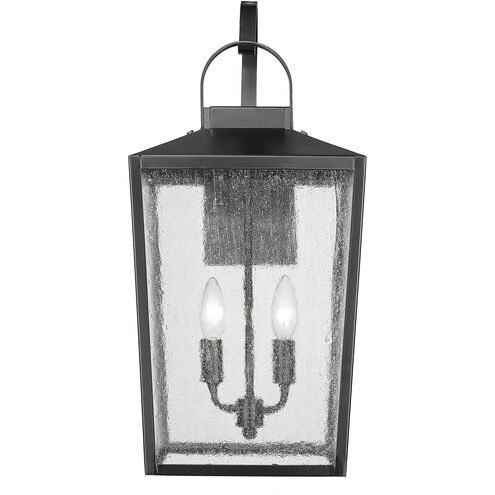 Devens 2 Light 21.75 inch Powder Coated Black Outdoor Wall Sconce